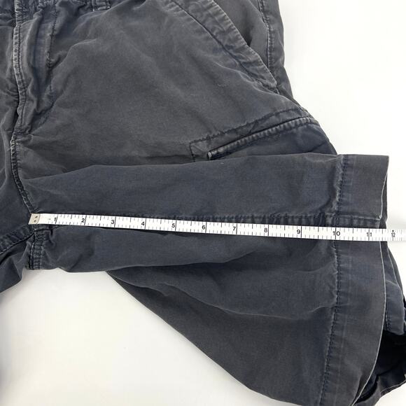 GAP Mens 100% Cotton Dark Gray Cargo Shorts Size 32 x 11 - Picture 5 of 8